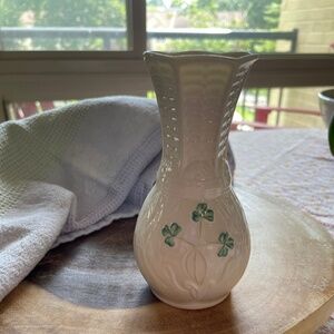 Belleek Bud Vase